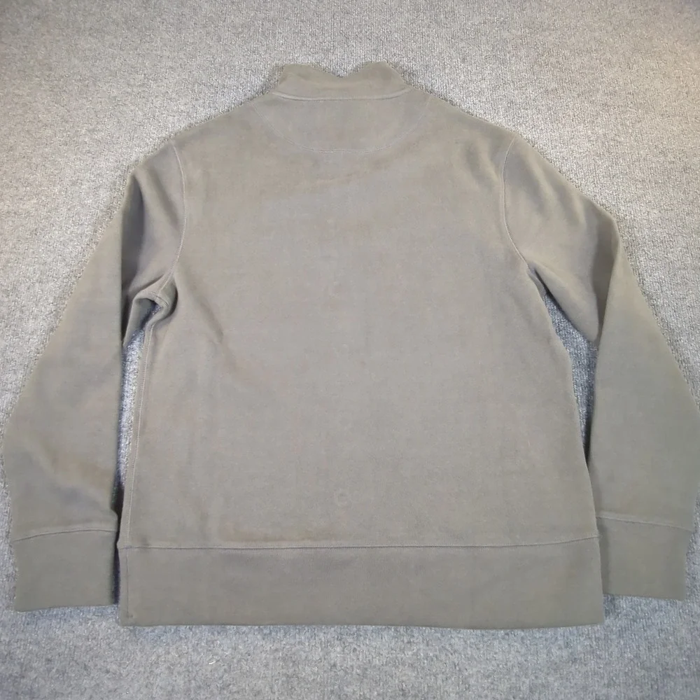 Banana Republic Men Quarter Zip Pullover Sweatshirt New Fleece Mock Neck M #2650